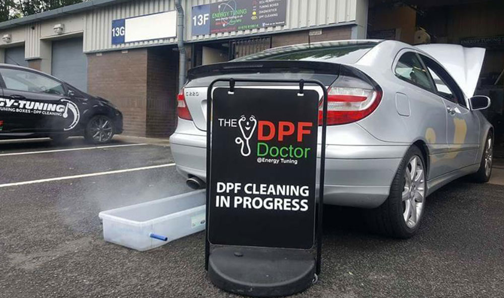 Mercedes C220CDI DPF problem fixed in Ashington…