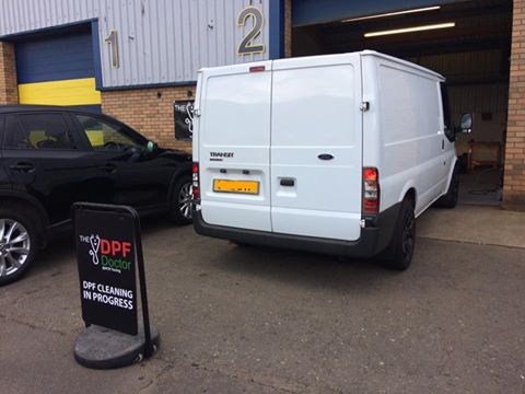 Ford Transit DPF Cleaning in Carluke