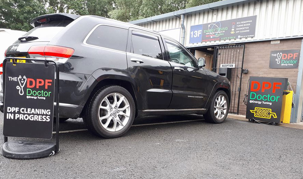 Jeep Grand Cherokee DPF problem fixed in Ashington