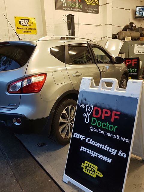 DPF Cleaning Nissan Qashqai Newcastle