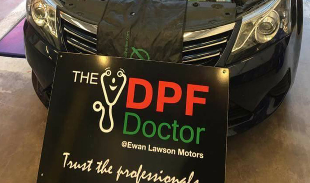 Toyota Avensis DPF problem fixed in Falkirk