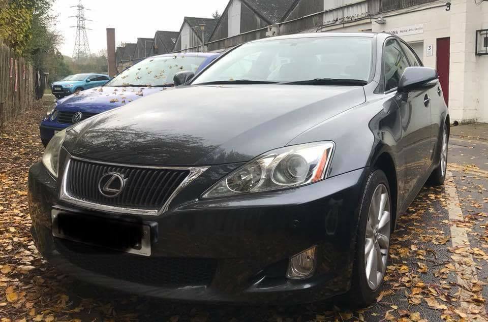 Lexus in for a DPF Cleaning in Peterborough