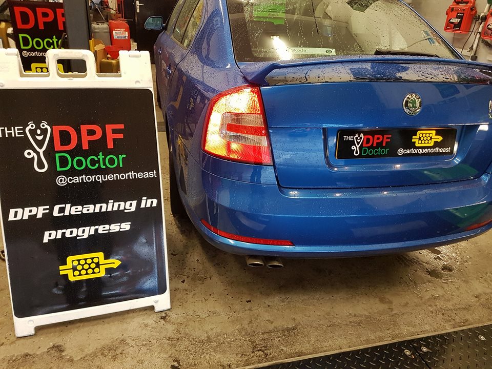 DPF Cleaning Skoda Octavia