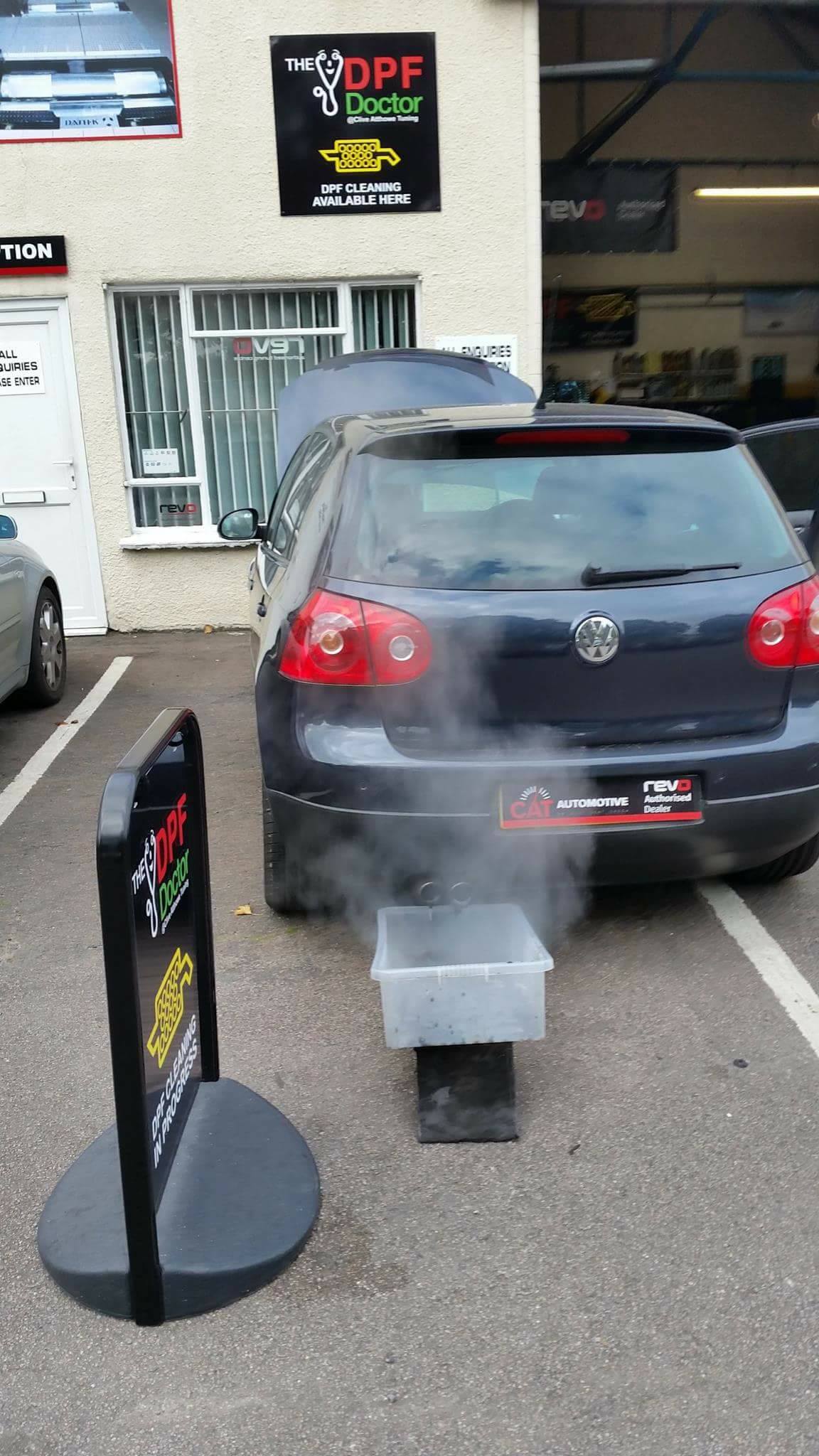 DPF Cleaner on VW Golf