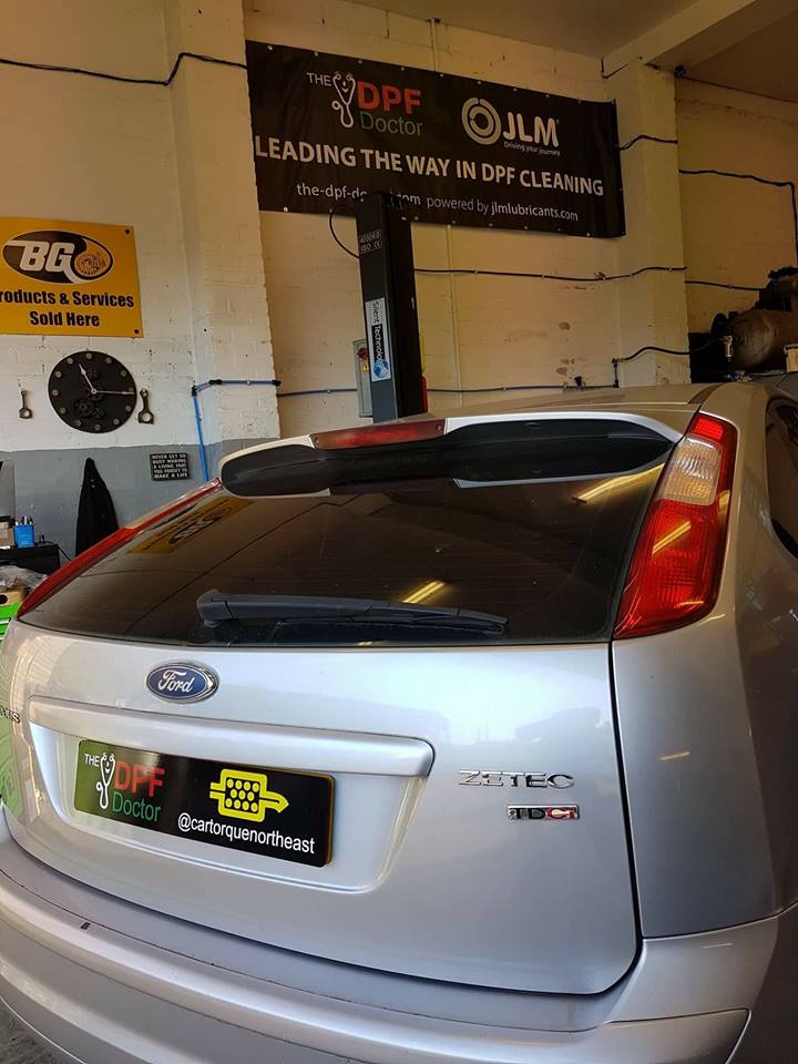 Ford focus getting a dpf clean