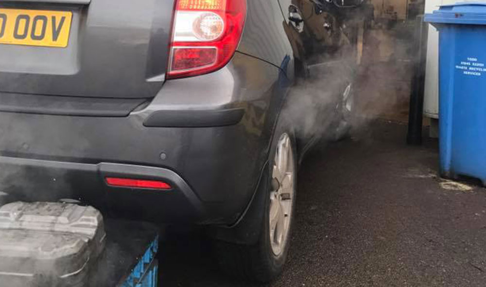 DPF Clean on a toyota urban in York