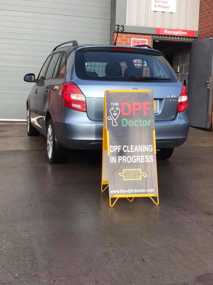 Skoda DPF Cleaning in Chesterfield