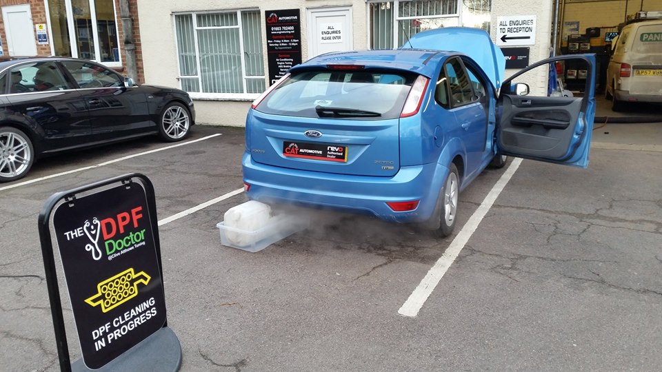 DPF Cleaning a Ford Focus in Norwich