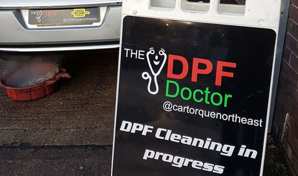 DPF cleaning in Newcastle… FIXED