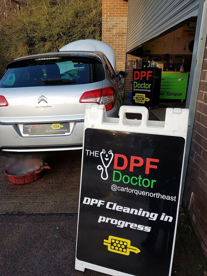 DPF Cleaning Newcastle on a Citroen