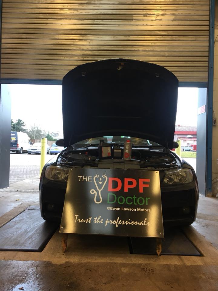 DPF Cleaned in Falkirk