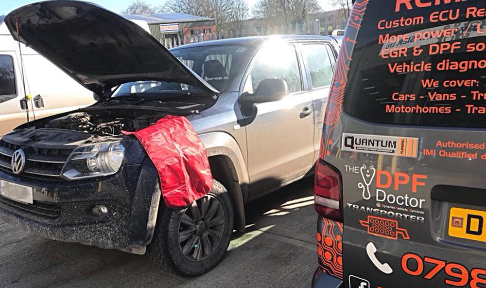 2014 VW Amarok Fault Code P2002 in Dover, Kent