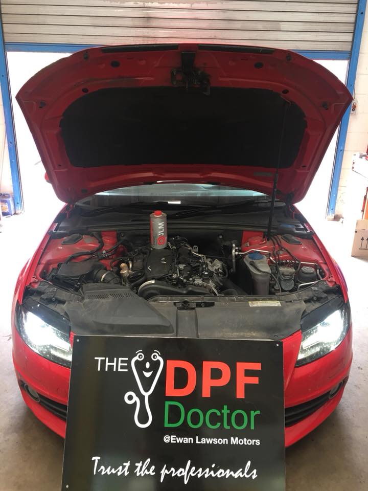 Audi A4 DPF Cleaning Falkirk