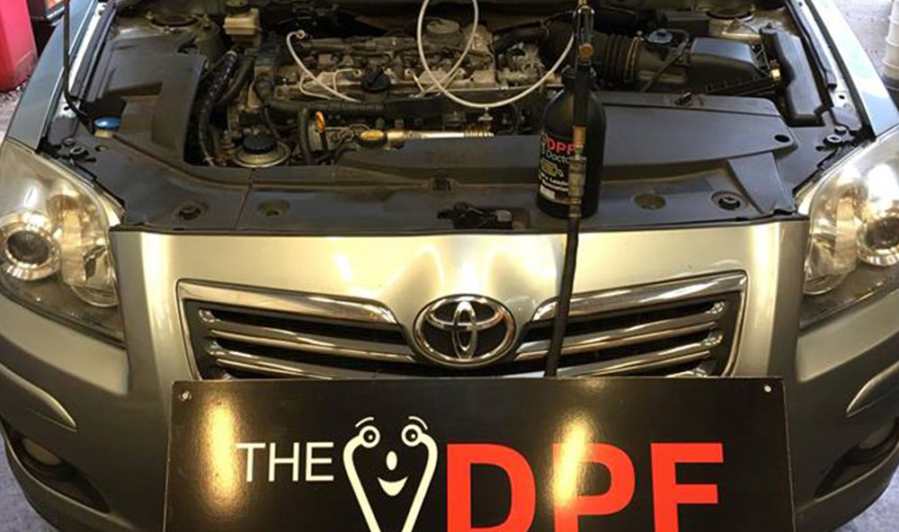 Toyota Avensis DPF Cleaned and Fixed in Falkirk