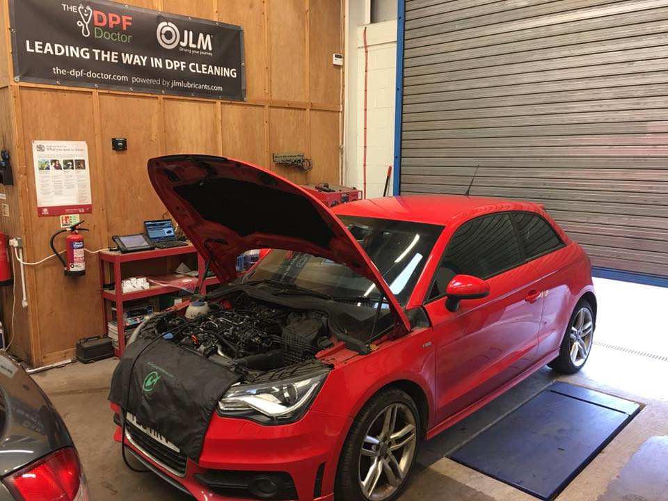 Audi DPF Cleaning in Falkirk