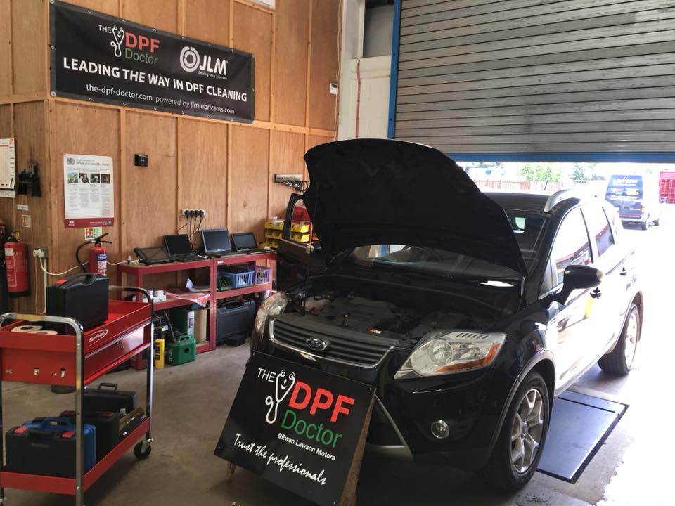 DPF Repair on a Ford Kuga in Falkirk