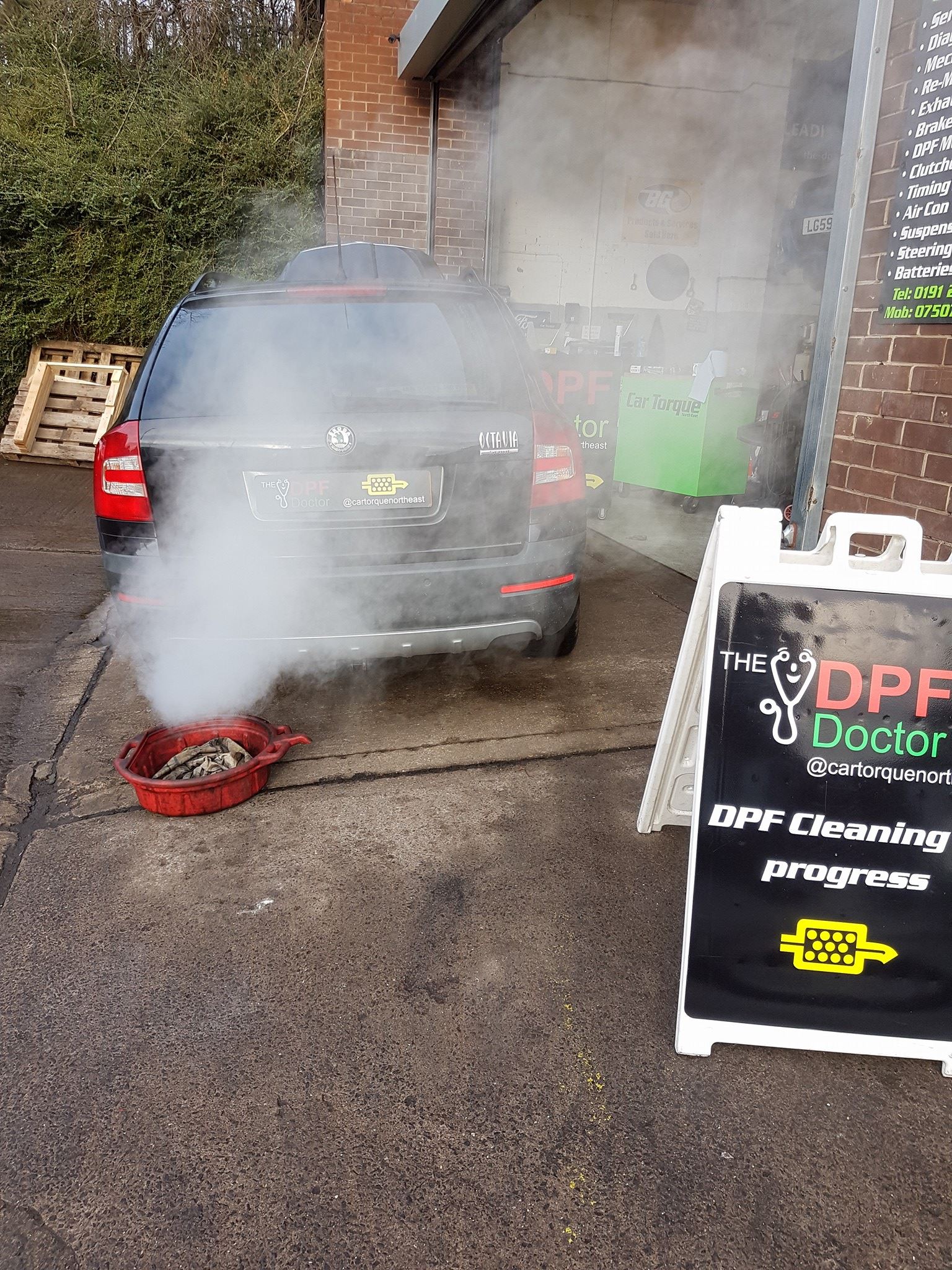 Fixed & Cleaned DPF on Skoda Octavia in Newcastle