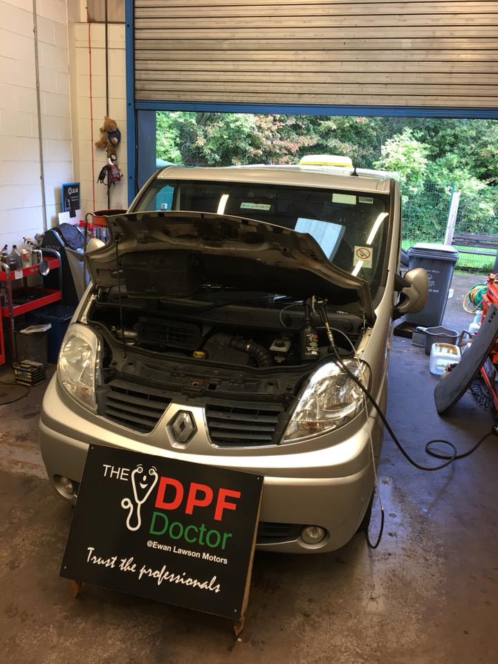 Renault Traffic DPF Repaired in Falkirk, Stirlingshire