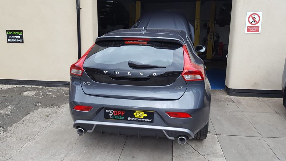 Volvo V40 DPF Cleaned in Newcastle