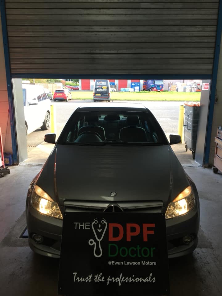 Mercedes C250 P2463 - Fixed without a DPF Clean in Falkirk