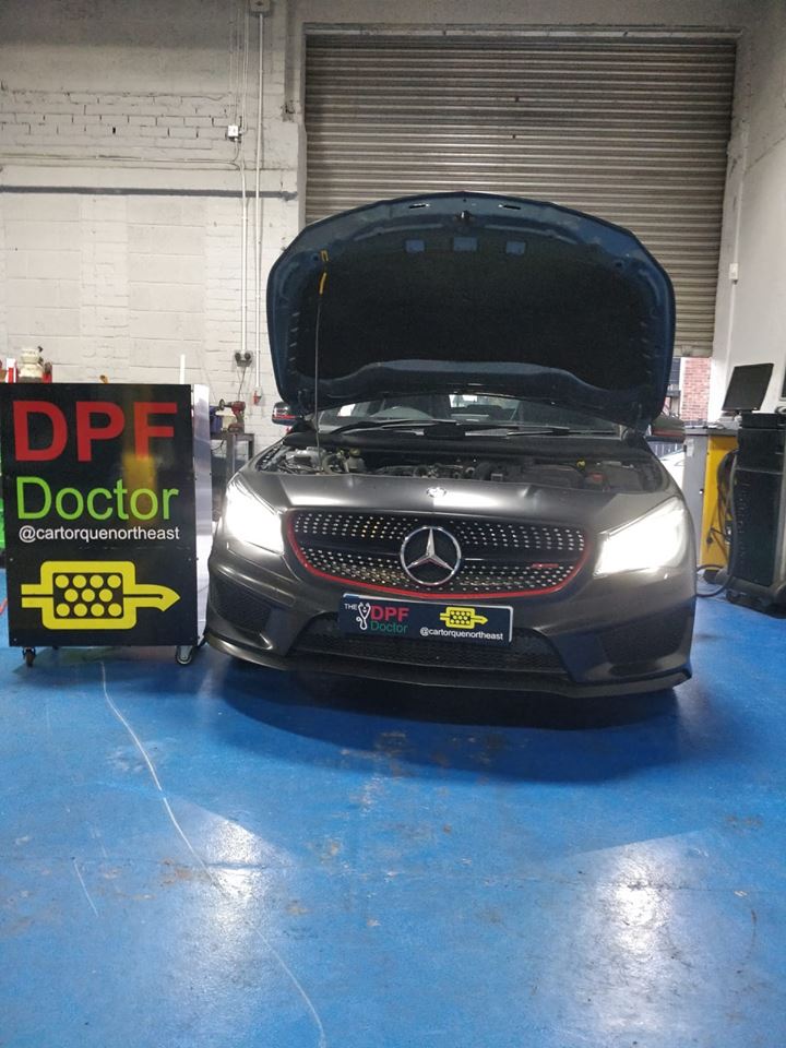 Mercedes DPF Cleaned in Newcastle