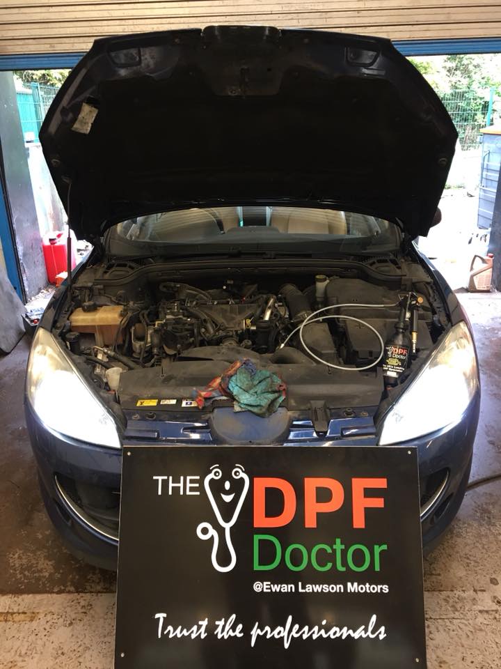 Peugeot 407 DPF Faults Rectified and Cleaned in Falkirk