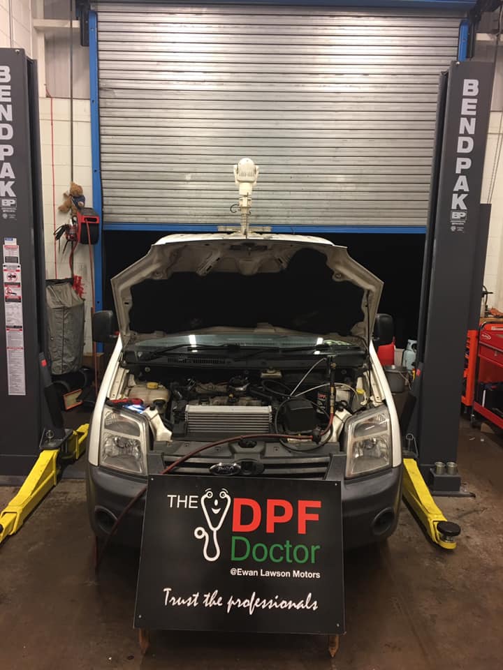 Badly Blocked DPF Repaired and Cleaning in Falkirk