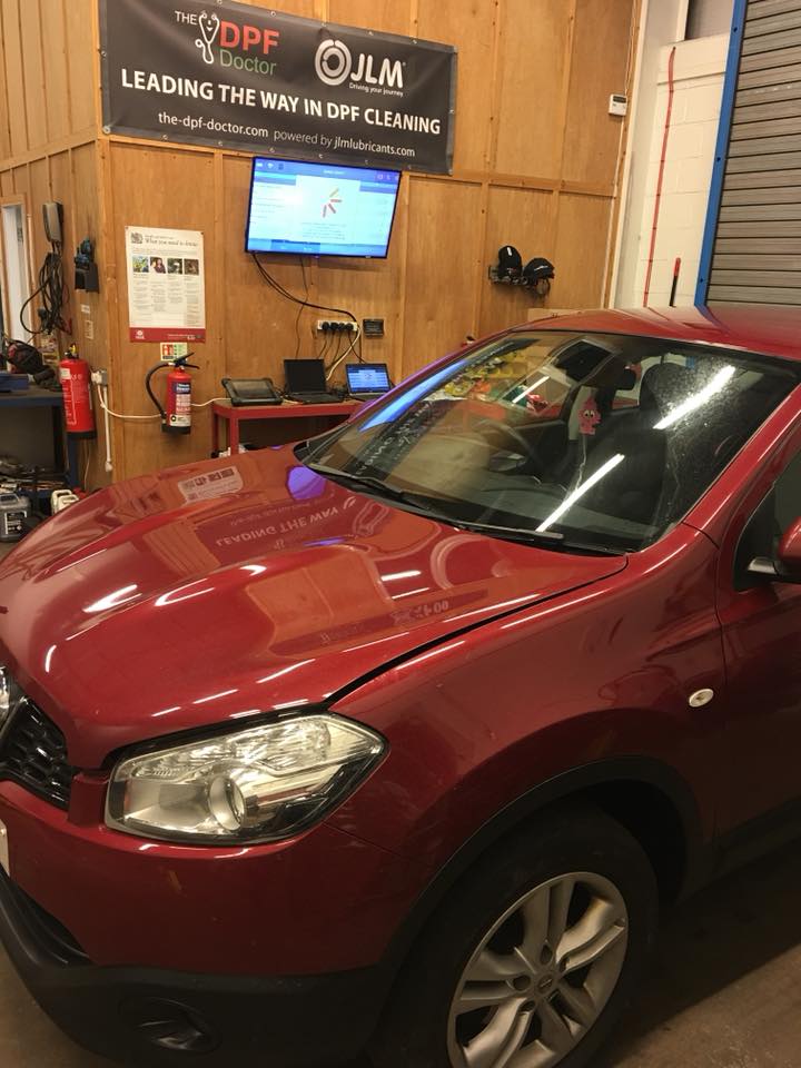 DPF Clean Nissan Qashqai Falkirk